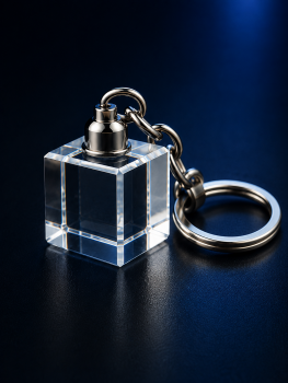 Key chain cube
